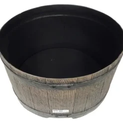 Regntønder^Nature Rain Barrel Holder 30,5x58cm Brun