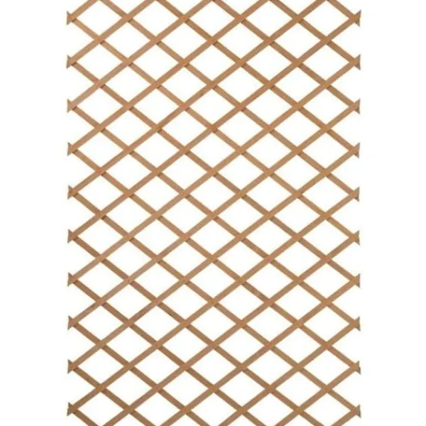 Buer, Spalier, Lysthuse Uden Tag^Nature Trädgårdstaket 50 x 150 cm Naturligt trä