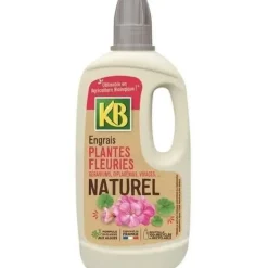 Hot Naturlig gødning til blomstrende planter: Geranier, Dipladenier, stauder osv. 1L Gødningsmidler