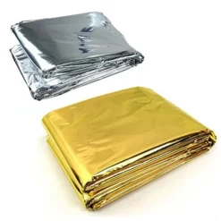 Online nødtæppe Survival Rescue Førstehjælp Folie Termisk tæppe 130x210cm Beredskabsplaner