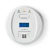 Røg- & Kulmonoxiddetektorer^Nedis Kulilte alarm | Batteri | Batteri levetid op til: 5 År | Hush / mute-funktion | Med testknap | 85 dB | Hvid