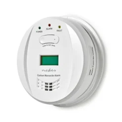 Røg- & Kulmonoxiddetektorer^Nedis Kulilte alarm | Batteri | Batteri levetid op til: 5 År | Hush / mute-funktion | Med testknap | 85 dB | Hvid