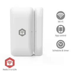 Sensorer Til Sikkerhedssystemer^Nedis SmartLife Dørvinduessensor | Zigbee 3.0 | Batteri | Android™ / IOS | Hvid