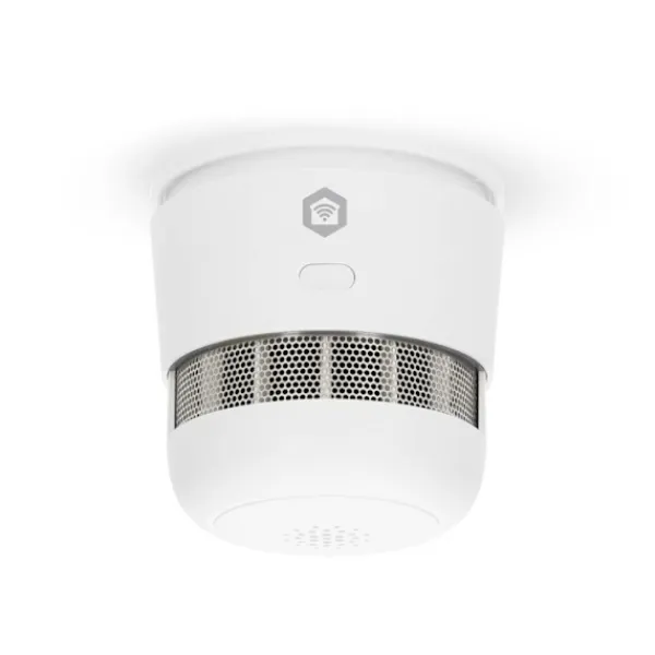 Nedis SmartLife Røgalarm | Batteri | Sensorlevetid: 10 År | EN 14604 | Maks. batteritid: 36 Måned | 85 dB | Hvid | 1 stk Røg- & Kulmonoxiddetektorer