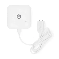 Lækagedetektorer^Nedis SmartLife Vand Detektor | Wi-Fi | Batteri | Udvidelse inkluderet | Maks. batteritid: 24 Måned | 80 dB | Hvid