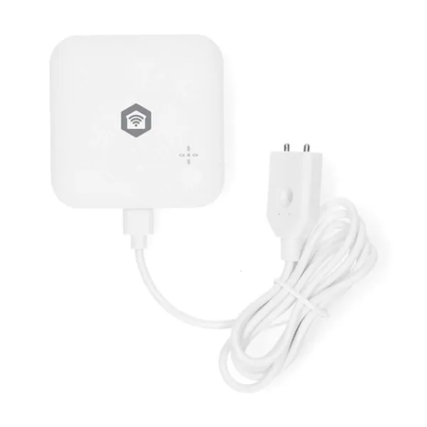 Lækagedetektorer^Nedis SmartLife Vand Detektor | Wi-Fi | Batteri | Udvidelse inkluderet | Maks. batteritid: 24 Måned | 80 dB | Hvid
