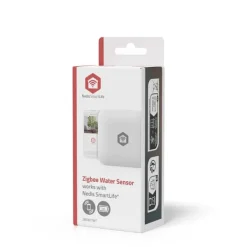Discount Nedis SmartLife Vand Detektor | Zigbee 3.0 | Batteri | Maks. batteritid: 12 Måned | Hvid Lækagedetektorer