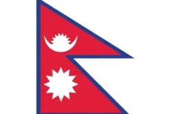 Flag & Vindposer^Nepal flag