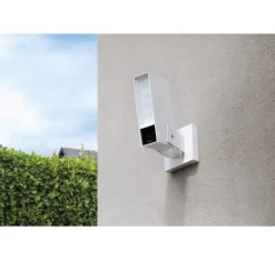 Online Netatmo sikkerhedskamera Smart Udendørs Kamera Med Sirene, hvid Sikkerhedsmonitorer & Videokameraer