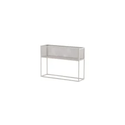 Havekurve^Netz kurv blomsterkasse 30x110cm beige.