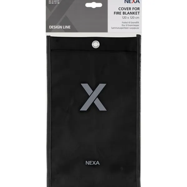 Brandtæppe^nexa BAG-120 SMD Fodral till brandfilt 120x120 Sv