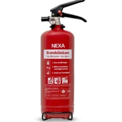 Nexa Brandslukker Rød 2kg 13A Brandslukkere