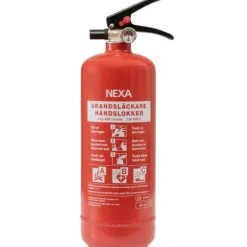 Nexa Brandslukker Rød 2kg 13A Brandslukkere
