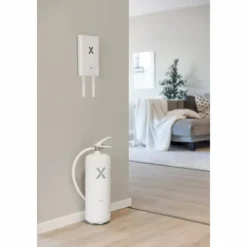 Brandtæppe^nexa FB-120 VHD Brandfilt Silikon Vit 120x120 Box