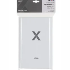 Brandtæppe^nexa FB-120 VHD Brandfilt Silikon Vit 120x120 Box