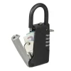 Outlet Nøgleskab, 14.5x6x2 cm, Sort Pengeskabe