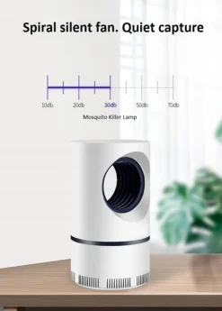 Insektmiddel & Dyreafvisende Middel^NoBzzz UV USB LAMPE INSEKTIDFØRENDE LED MYG FLUGER SOVEVÆRELSE STUE EFFEKTIV