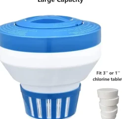 OBOSOE 19 cm klorfløjte, klordispenser - justerbar klordispenser til pool og spa (indendørs og udendørs) Pool- & Spatilbehør