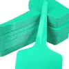 New OBOSOE 100 stk vandtætte plastplanteetiketter - T-formede, tykke sorte etiketter til have og planteskole Krukker & Plantebeholdere