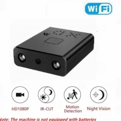 Best OBOSOE batteridrevet HD-sikkerhedskamera - Nattesyn og bevægelsesdetektering | Bærbar babyalarm til bil, hjem og kontor | WiFi-version Sikkerhedsmonitorer & Videokameraer