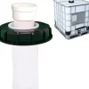Sale OBOSOE IBC tankdæksel med nylonfilter 165mm | Vandtankdæksel med vaskbart filter | Til regnvandstanke og vandopbevaring Vanding