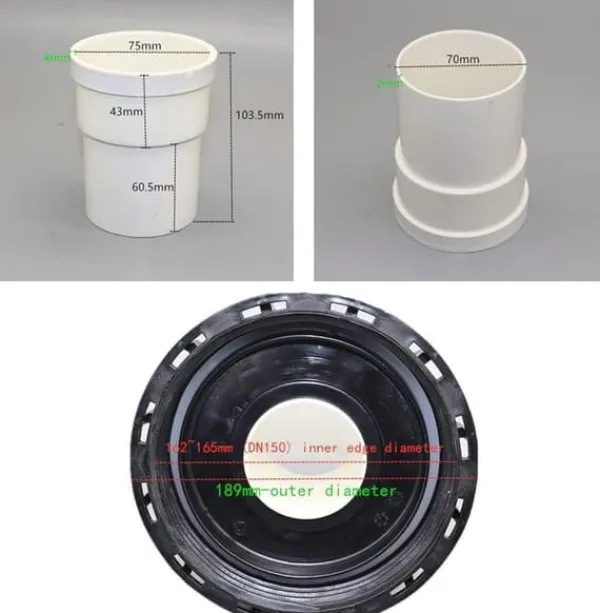 Sale OBOSOE IBC tankdæksel med nylonfilter 165mm | Vandtankdæksel med vaskbart filter | Til regnvandstanke og vandopbevaring Vanding