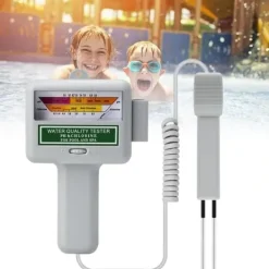 Hot OBOSOE klormåler pH-måler bærbar 2 i 1 tester til klorrester hurtig test for poolhospitalsspildevand Pool- & Spatilbehør
