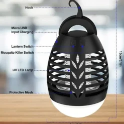 Insektmiddel & Dyreafvisende Middel^OBOSOE Mosquito Killer Outdoor 5W – Myggelampe med LED og IP66 beskyttelse, effektiv mod insekter