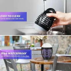 Insektmiddel & Dyreafvisende Middel^OBOSOE Mosquito Killer Outdoor 5W – Myggelampe med LED og IP66 beskyttelse, effektiv mod insekter