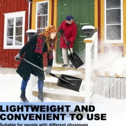Online OBOSOE nødsneskovl med aluminiumshåndtag – letvægts, justerbar og bærbar til hjem, have og camping Snerydning