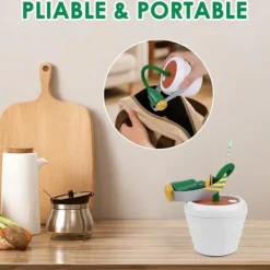 Clearance OBOSOE Outdoor Bordfluefælde – Flueafvisende med krog, perfekt til terrasser, haver og camping Insektmiddel & Dyreafvisende Middel