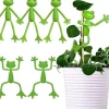 Krukker & Plantebeholdere^OBOSOE 5-Pack Frog Plant Support, Sød Frø Plantestativ Potteholder til indendørs og udendørs dekoration
