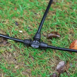 Best OBOSOE 25-pak 1/4 tommer vandingsfittings – låst 3-vejs T-stik til 6 mm drypslange, drypvandingssystem Vanding