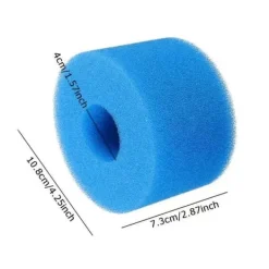 Pool- & Spatilbehør^OBOSOE 10-pak filterpatroner type S1 – Genanvendelige skumfiltre til Intex Pure Spa & Hot Tub