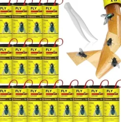 Fluesmækkere^OBOSOE 20-pak Fluefanger fluefanger papirrulle