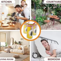 Sale OBOSOE 16-pak Fluefanger fluefanger papirrulle Fluesmækkere