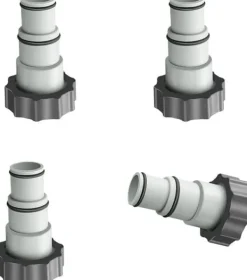 Pool- & Spatilbehør^OBOSOE 2-pak poolslangeadapter til Intex-pumper – poolslangeadapter passer til 32/38 mm indvendigt gevind