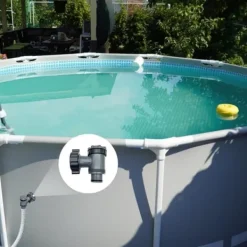 Pool- & Spatilbehør^OBOSOE 2-pak slangekoblinger med vandstop – til 1,5