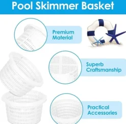 Outlet OBOSOE Pool Skimmer Kurv 19 cm – Reservedel til overfladerengøring, holdbar og nem at samle Pool- & Spatilbehør