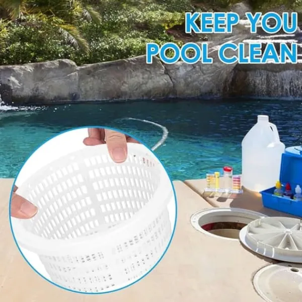 Outlet OBOSOE Pool Skimmer Kurv 19 cm – Reservedel til overfladerengøring, holdbar og nem at samle Pool- & Spatilbehør