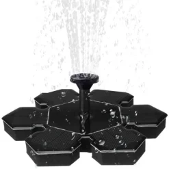 OBOSOE Solar Fountain Solar Powered Fountain Vand Springvand / Vandpumpe Springvand & Damme