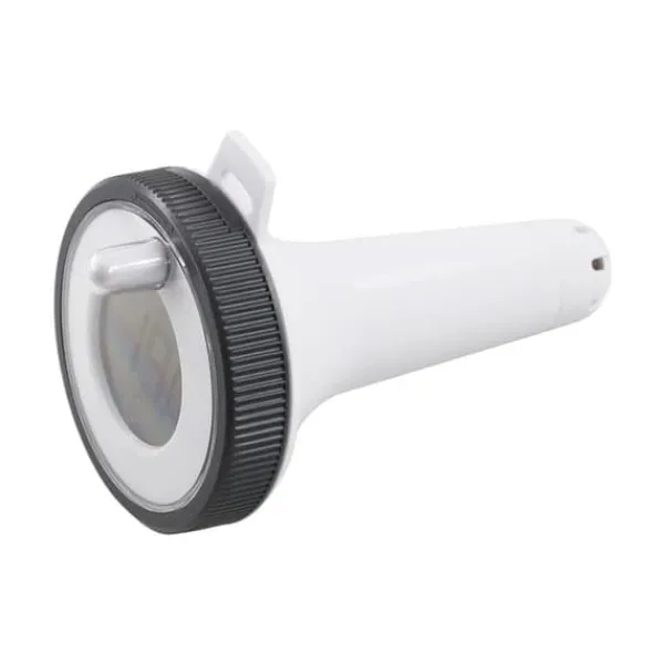 Online OBOSOE trådløst flydende pooltermometer med fjernaflæsning, LED-display og RCC – vandafvisende IPX8, perfekt til pool og spa Pool- & Spatilbehør