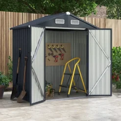 Skure, Garager & Carports^Opbevarcmgsskur, 25×20×16 cm, Mørkegrå