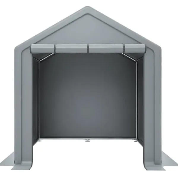Discount Opbevaringsrum 190x170x200 cm, cykelgarage, haveskur, redskabsskur, lagerzelt, mørkegrå Skure, Garager & Carports