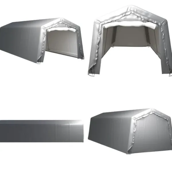 Skure, Garager & Carports^Opbevaringstelt 300x900 cm stål grå - Telt - Telte - Home & Living