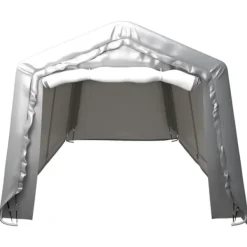 Skure, Garager & Carports^Opbevaringstelt 300x900 cm stål grå - Telt - Telte - Home & Living