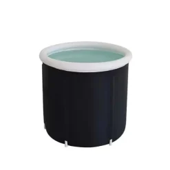 Discount Oppustelig isbadekar, ergonomisk design, bærbar og sammenklappelig, badebøtte 002 Spa & Udendørsbad