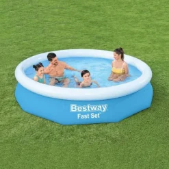 Bestway Pooler^Oppustelig Pool Blå 3200 L 305 x 66 cm