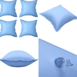 Pool- & Spatilbehør^Oppustelige vinterpuder til fritstående poolovertræk 4 stk. PVC - Poolpude - Poolpuder - Home & Living