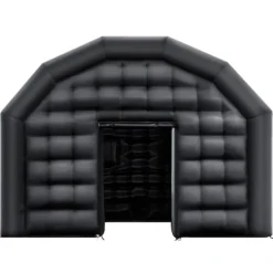 Hot Oppusteligt Natklubtelt, Bærbart Model, 19,7x16,4x12 fod, med Blæser, Ideel til Fest Telte & Lysthuse